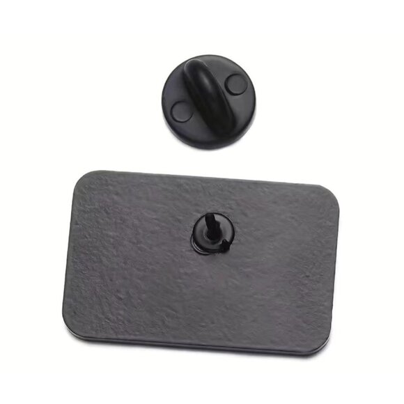 WELL BEHAVED WOMEN History Pink Lapel Enamel Pin NEW - Picture 2 of 2